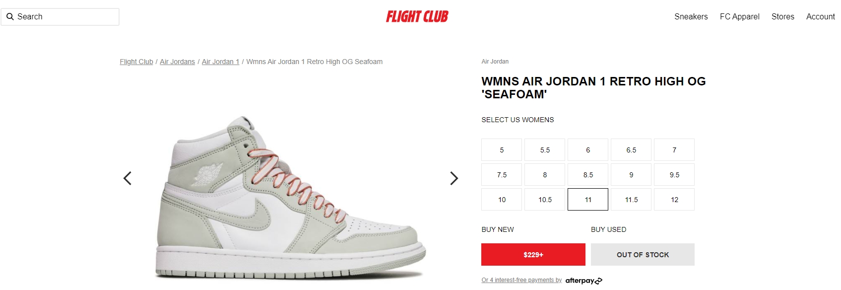 Air Jordan WMNS AIR JORDAN 1 RETRO HIGH OG 'SEAFOAM'