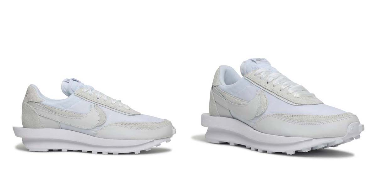 SACAI X LDWAFFLE 'WHITE NYLON'