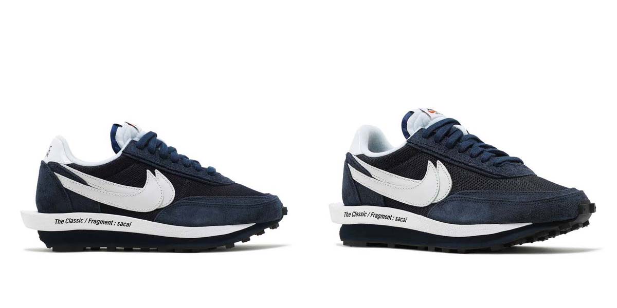 FRAGMENT DESIGN X SACAI X LDV WAFFLE 'BLACKENED BLUE'