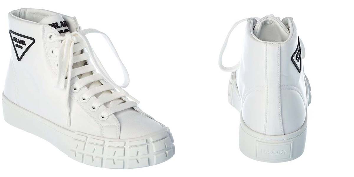 Prada Wheel Canvas Sneaker