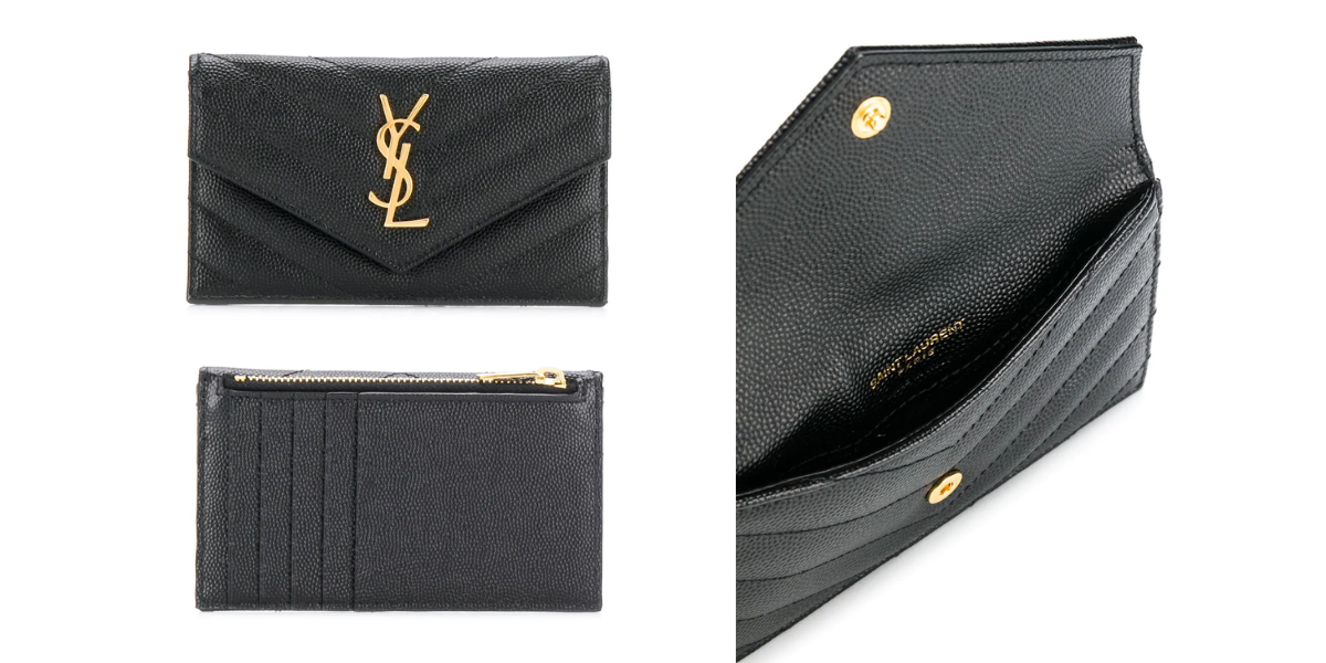 Saint Laurent Monogram小巧錢包