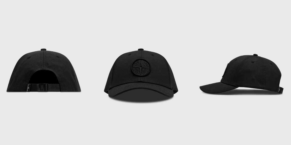 STONE ISLAND 6 PANELS CAP