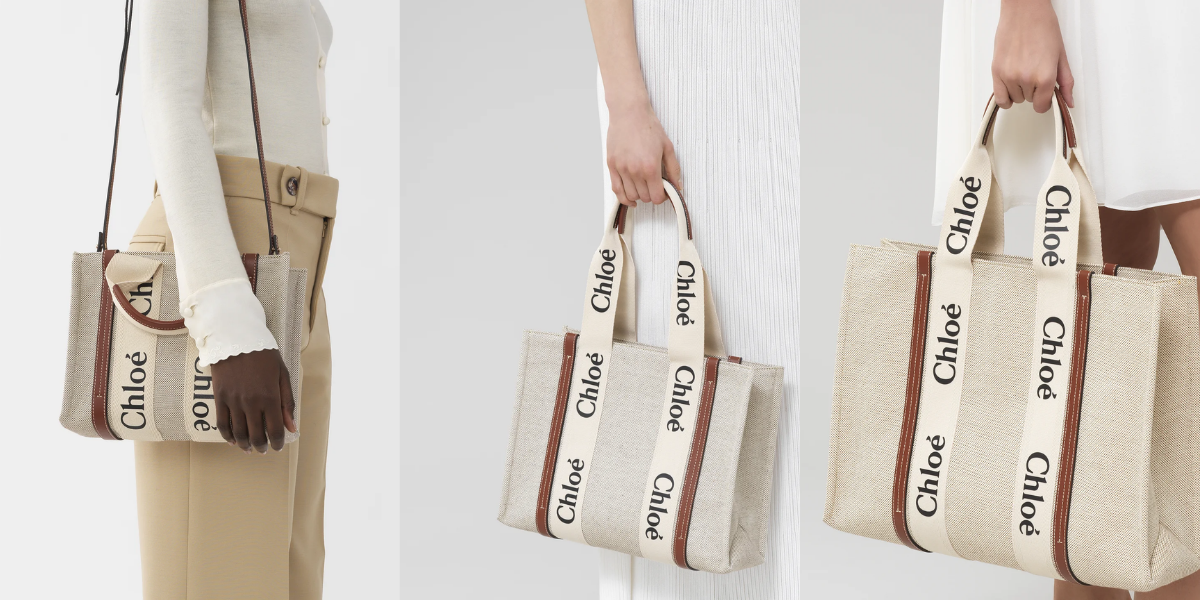 Chloé WOODY TOTE BAG