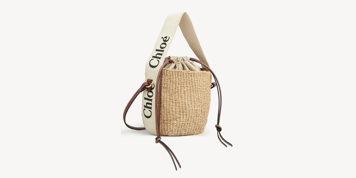 Chloé SMALL WOODY BASKET