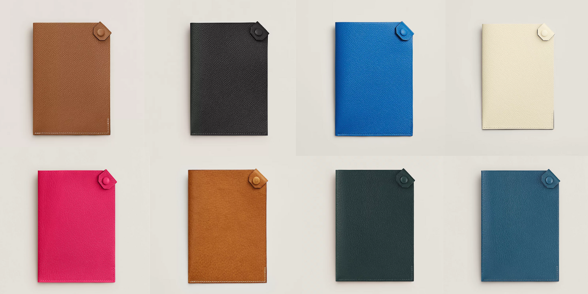 Hermès Tarmac passport holder