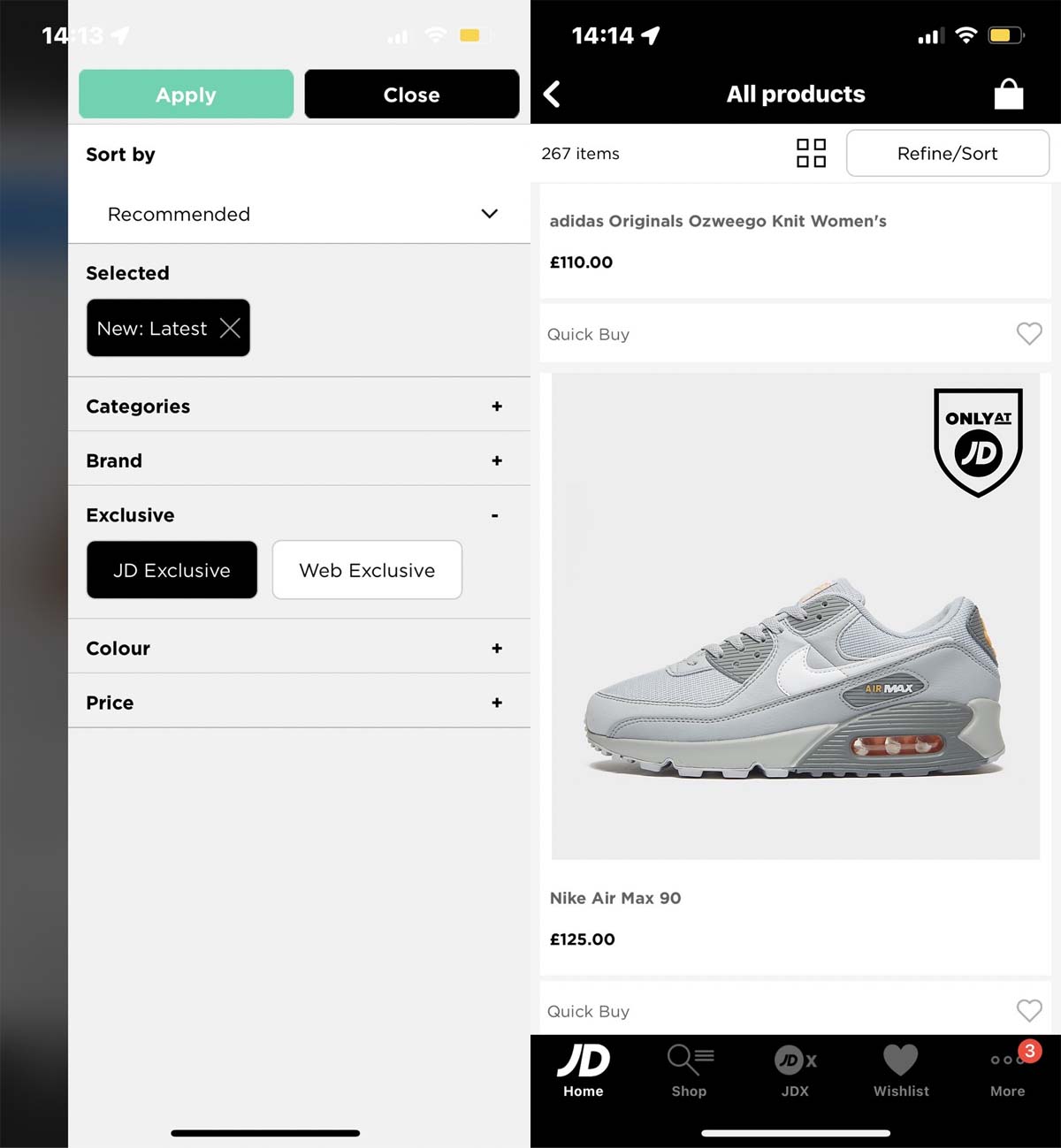 JDSPORTS APP