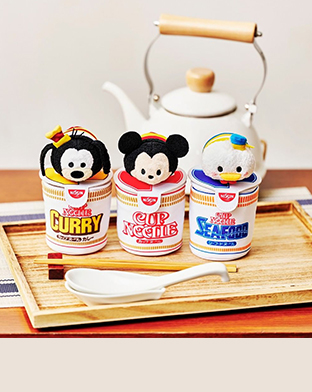 Disney x 合味道聯乘杯麵絨毛玩具