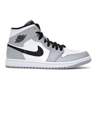 Jordan 1 Mid Light Smoke Grey